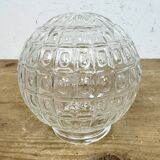 Vintage White Porcelain Pendant Light, 1970s