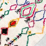 Tapis berbère marocain coloré Azilal 1,45x1,03m