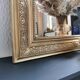 Mirror 99 x 72 cm gilded Louis Philippe old