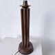 1940s Art Deco oak desk lamp