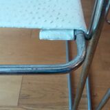 4 chairs luge stackable 60s