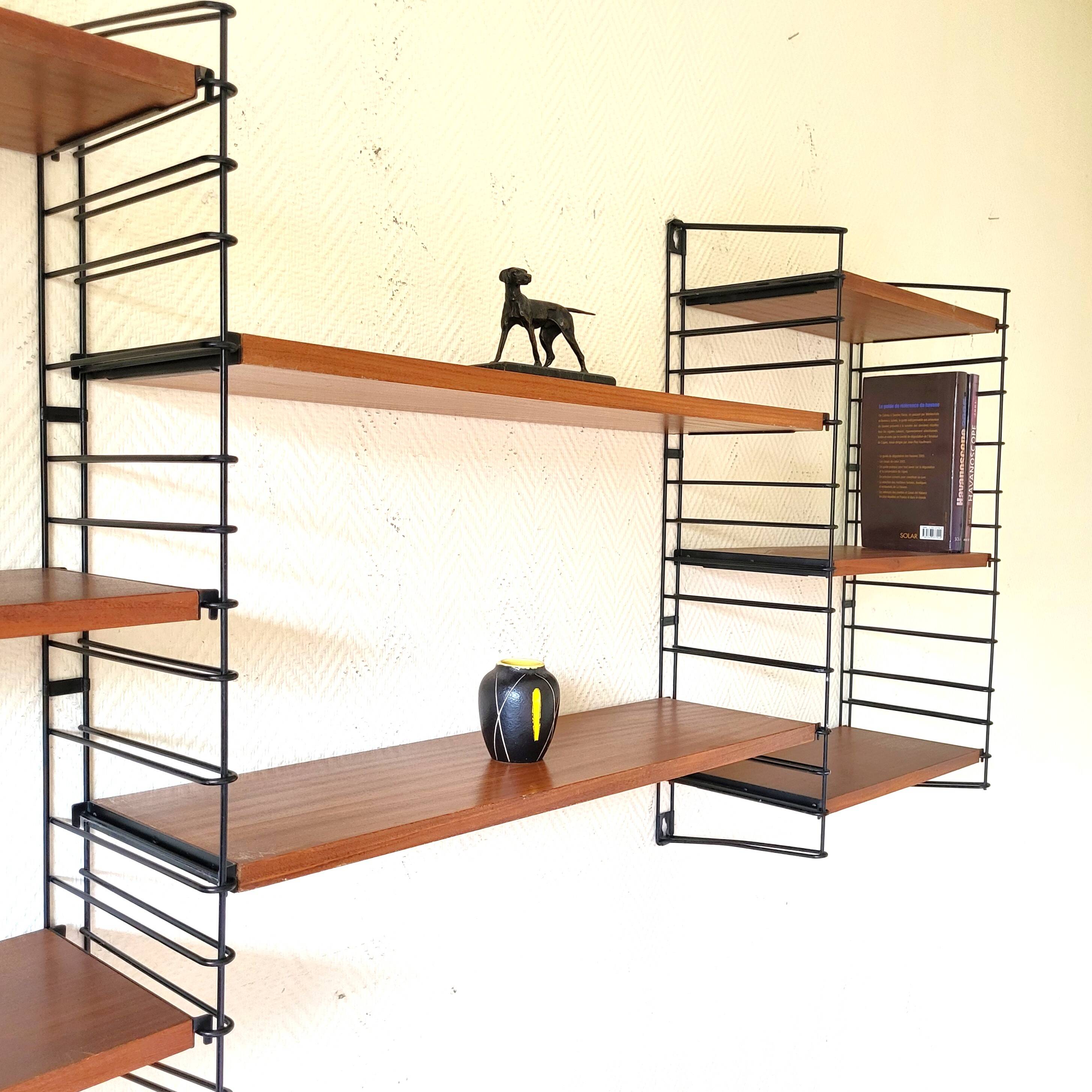 Tomado Teck Triple Etagère Vintage 60'70'