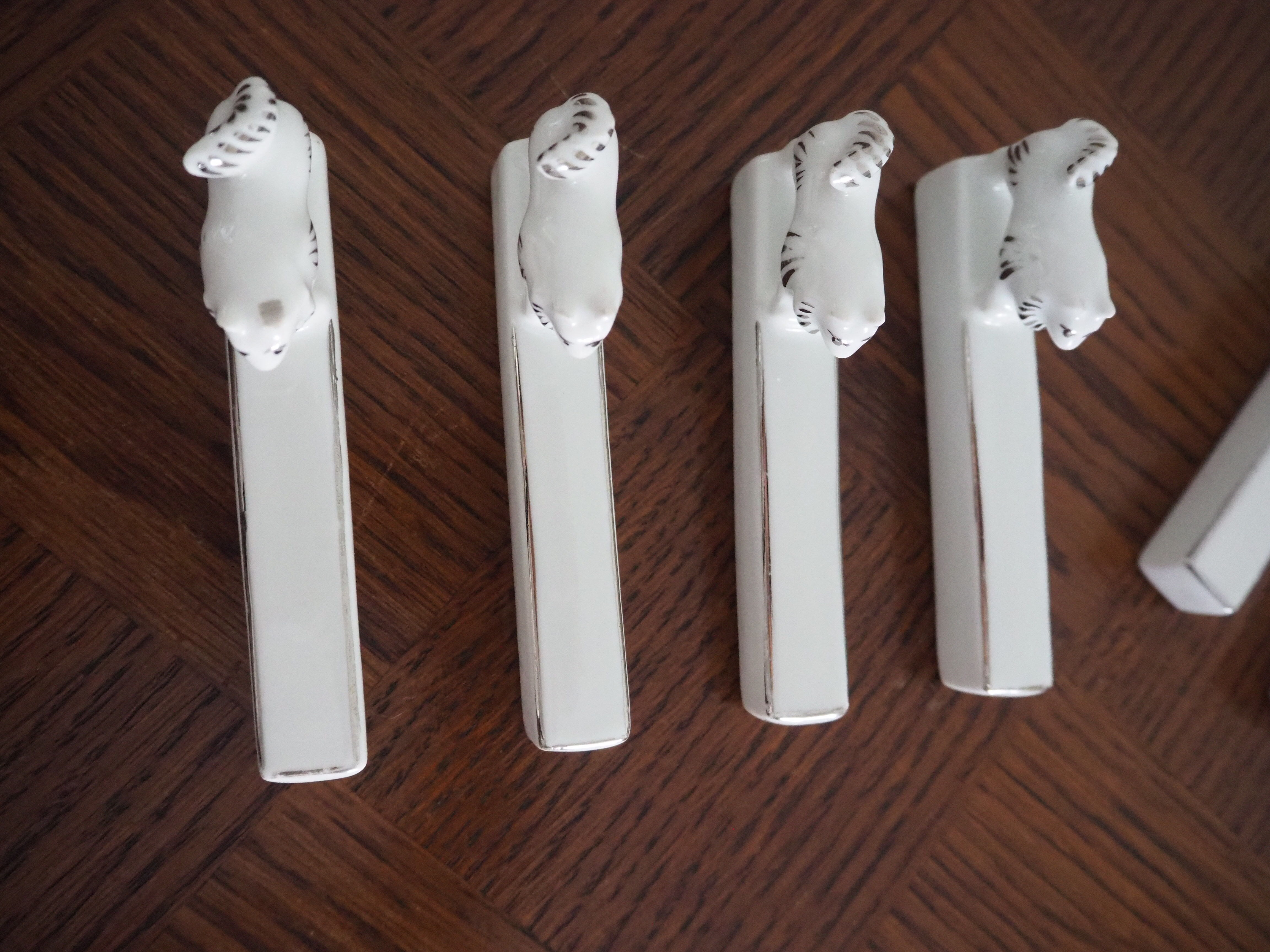11 canine knife holders – Limoges - ht - France