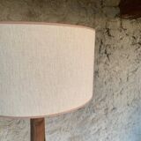 Wooden floor lamp
