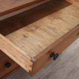 Antique Solid Walnut Chest Of Drawers, Italy Early 19th Century