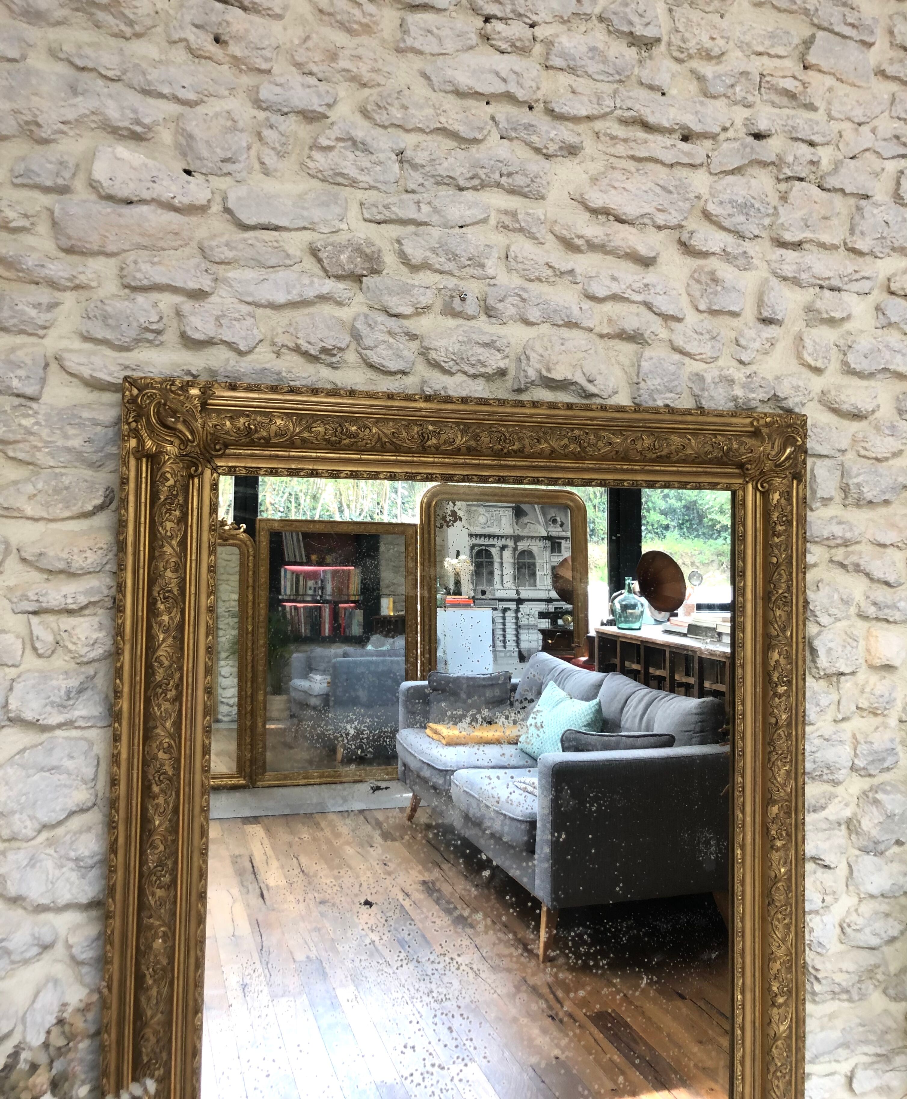 Miroir ancien 161x99cm