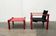 Mid-Century German Farmer Series chairs and table by Gerd Lange for Bofinger, 1960s, set of 5.
