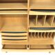 Scandinavian oak bookcase "MTP", Marian Grabinski, IKEA, Sweden, 1960
