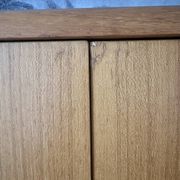 Vintage teak Scandinavian wardrobe