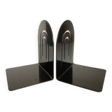 Paire de serre livres métal noir
