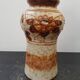 Old Ceramic Vase Beige Decor Brown Vintage