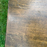Oak farm bench