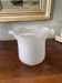 antique tulip lampshade in frosted glass