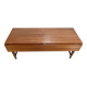 Important Shuttered Table in Sapelli Mahogany, Directoire style – 1970