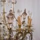 Glass chandelier Italy 20th Century