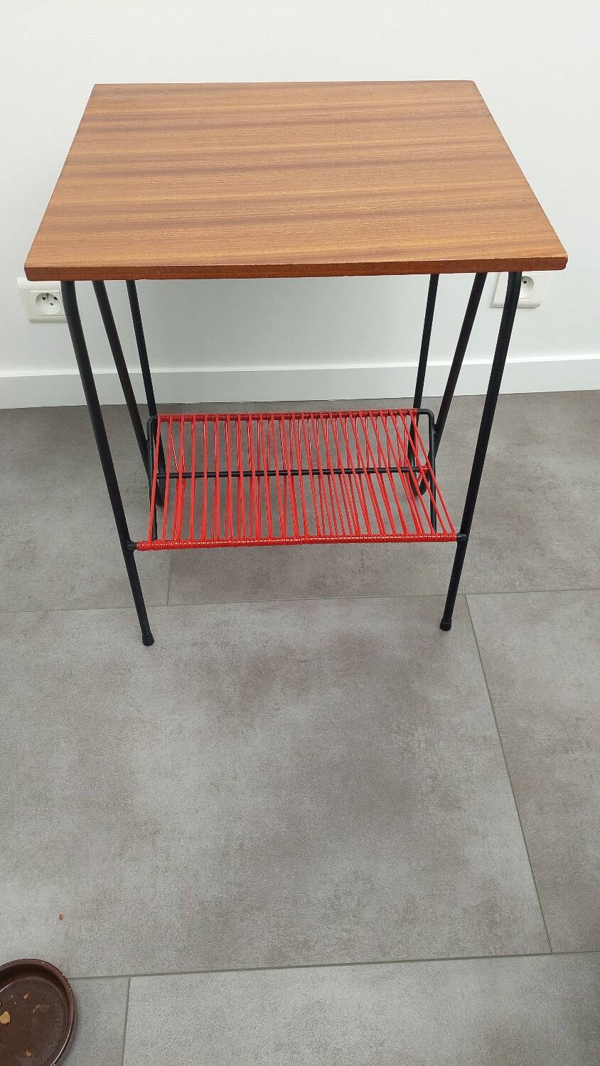 Table d'appoint Porte vinyles