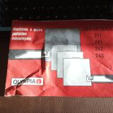 Olympia Conformatic 242 Pastel Blue like new