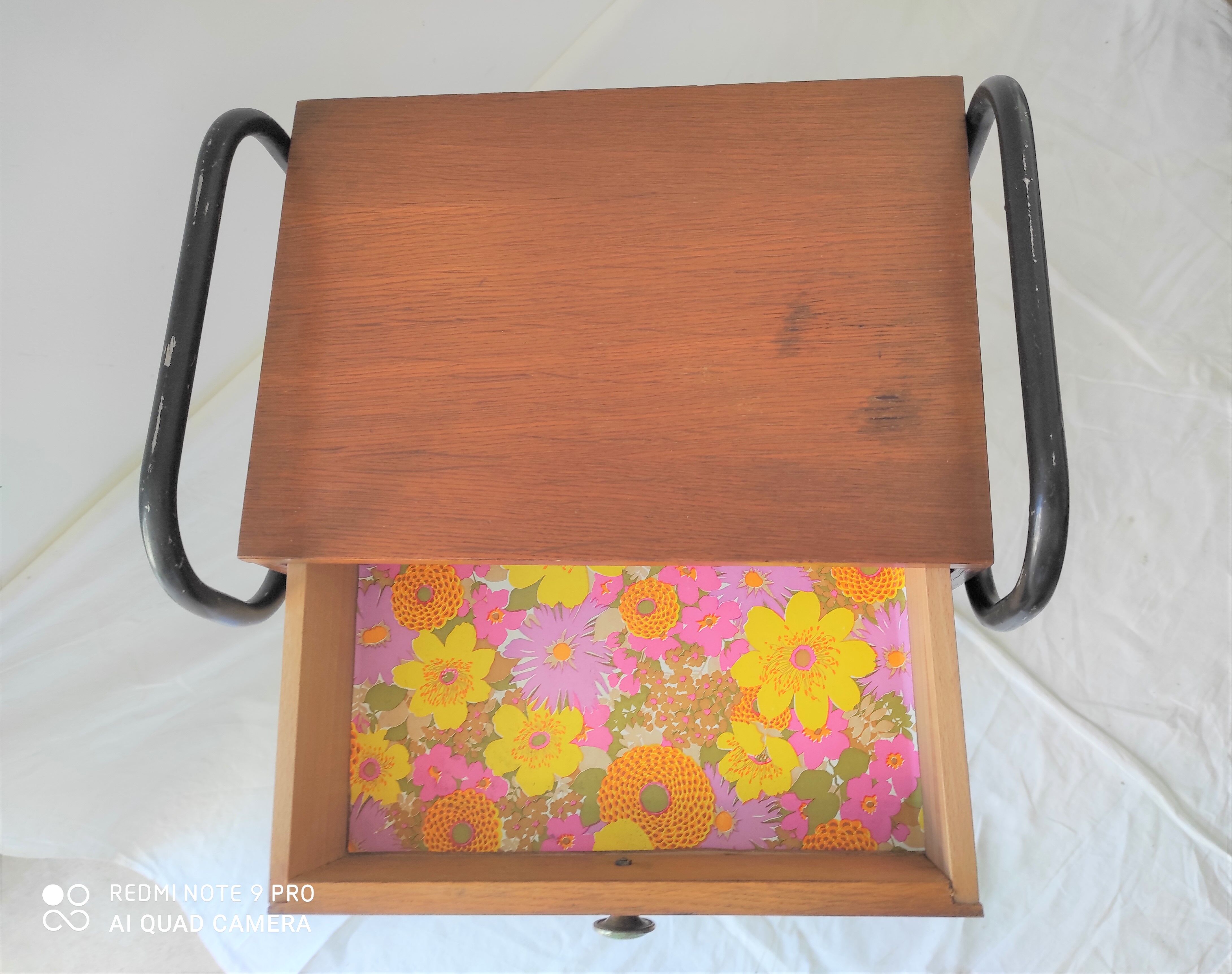 Beside with tiroir years 50