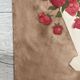 Watercolor with bouquet of roses