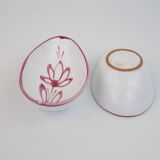Pair of Avocado cups attributed to Robert Picault
