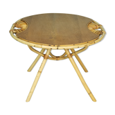 Rattan coffee table