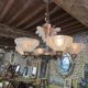 Ezan Art Deco 6-light chandelier