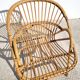 1960s rattan basket chair