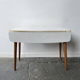 1960s Mid-Century extending drop leaf kitchen table