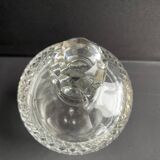 Cut crystal covered pot attributed to Saint Louis