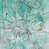 CHAVIGNOT Pierre (1958) - Mixed media on canvas - 81*65 cms