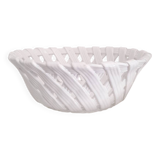Italian woven ceramic basket