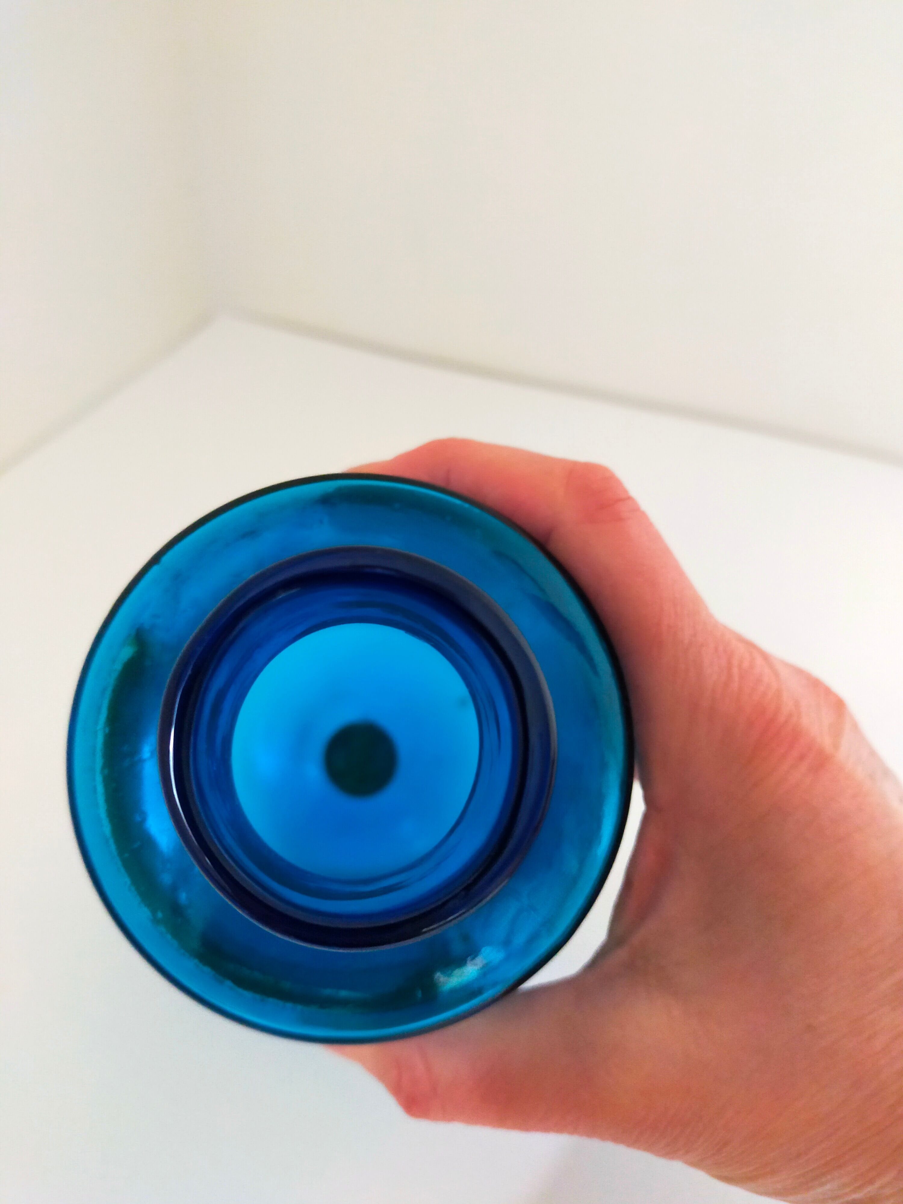 Blue pharmacy pot Tissier Paris Napoleon III