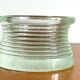 Vintage glass paperweight tray