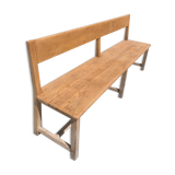 Vintage administration bench length 2m