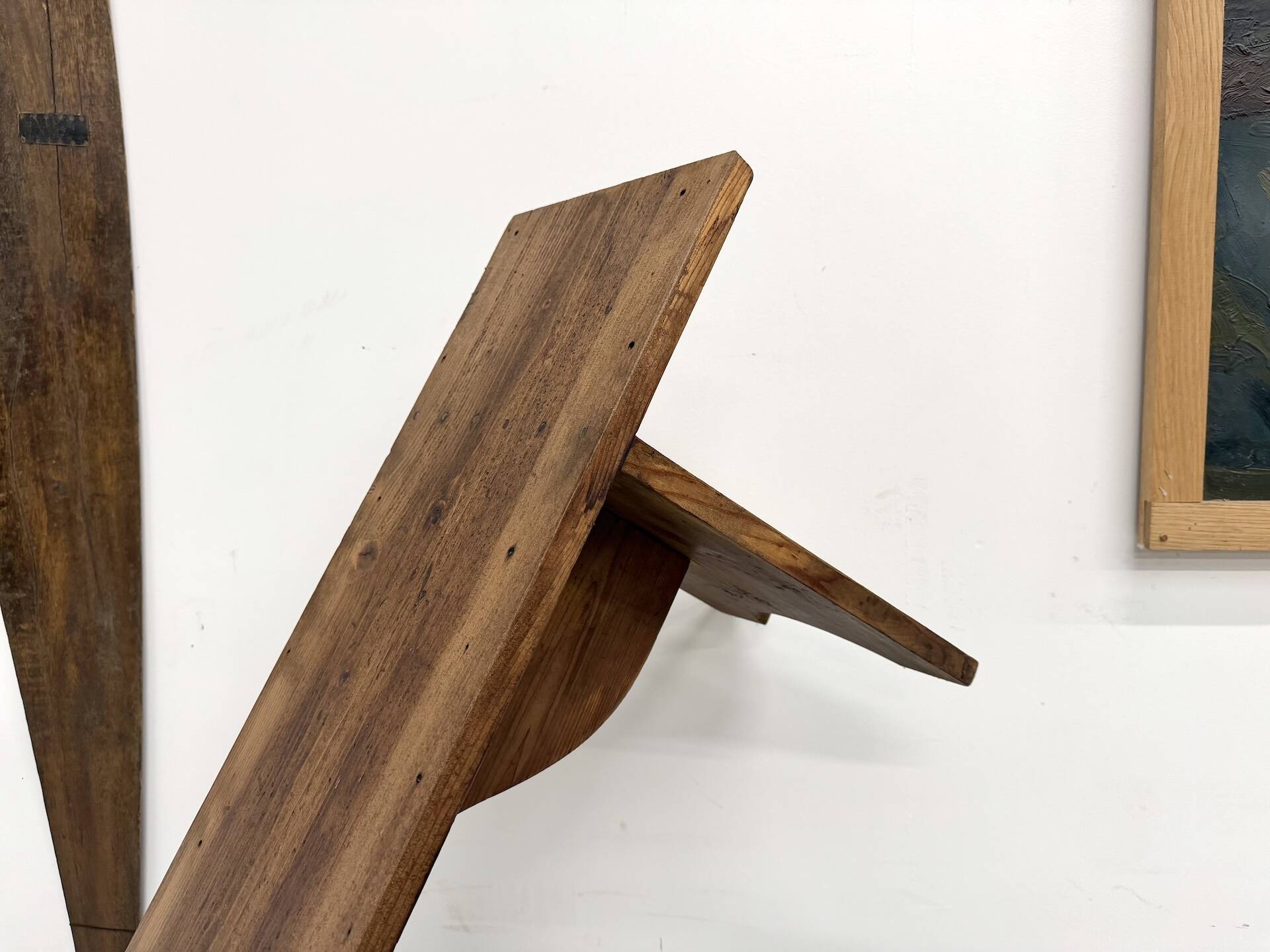 Restored Pine Farm Bench