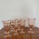Rose liqueur or port glasses Rosaline d'Arcoroc