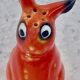 Salière ou poivrier porcelaine Pfeffer Gotha représentant un lapin ou un lièvre