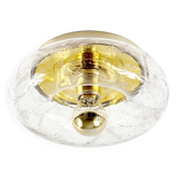Mid Century ‘Donut’ Flush Mount or Wall Light/Sconce from Doria Leuchten, Germany, 1960s