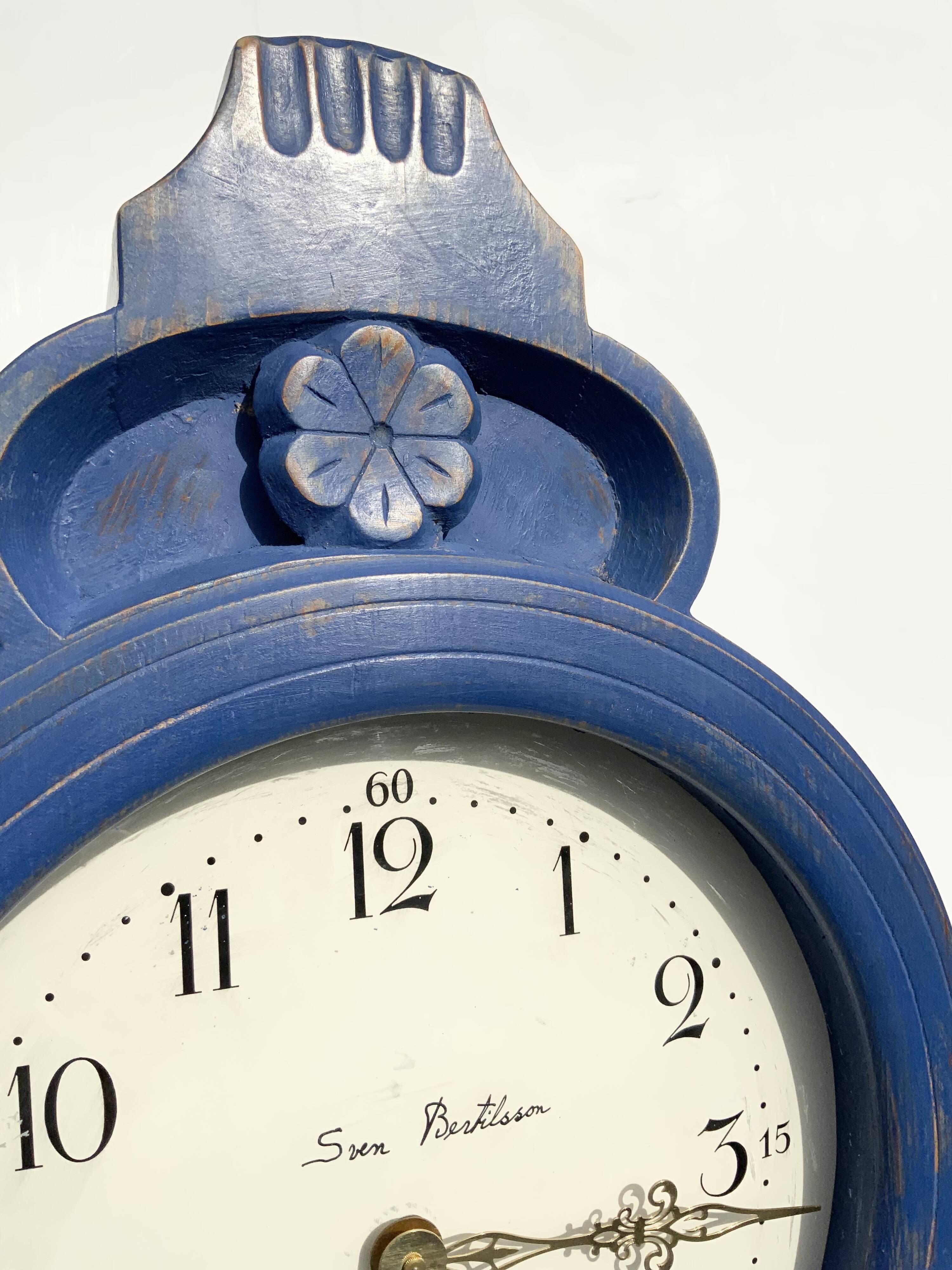 Vintage Mora Clock, 8 day Regulatotor Clock with Westerstrand by Sven Bertilsson