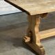 Rustic farmhouse table
