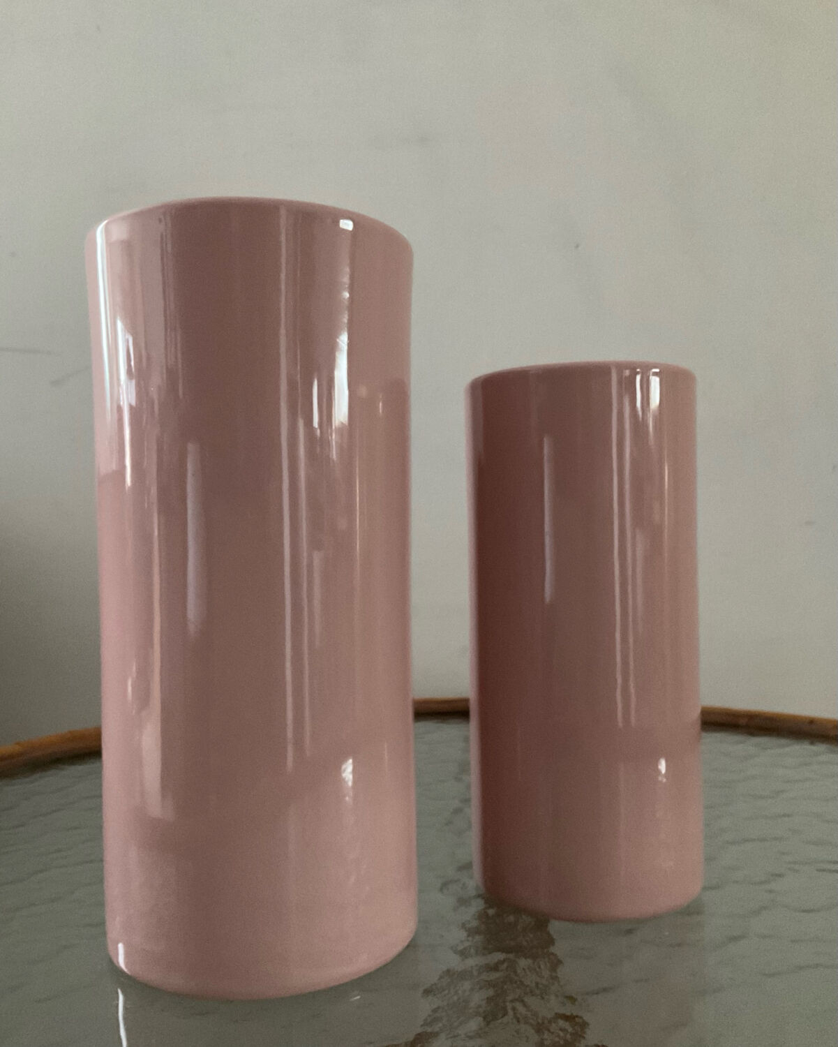 Duo vases vintage Royal céramique années 70-80