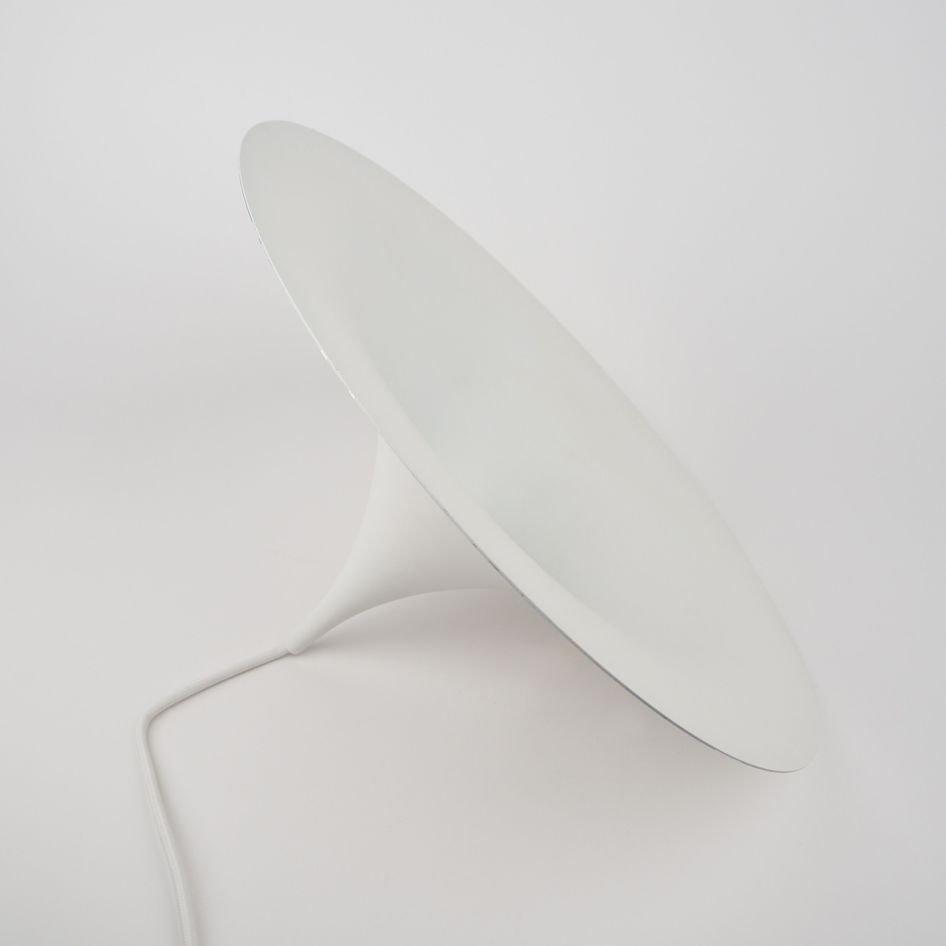Pair of Danish vintage pendant lamps Semi by Bonderup&Thorup, 1968