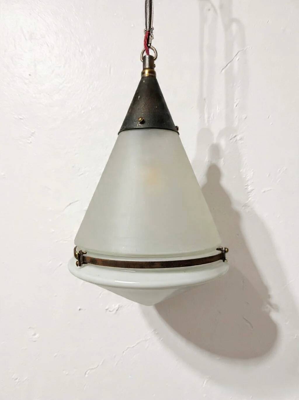 1920s Luzette Pendant Light By Peter Behrens For Siemens & Schukert