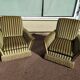 Lot de 2 fauteuils en velours