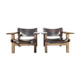 Pair of Spanish armchairs by Borge Mogensen