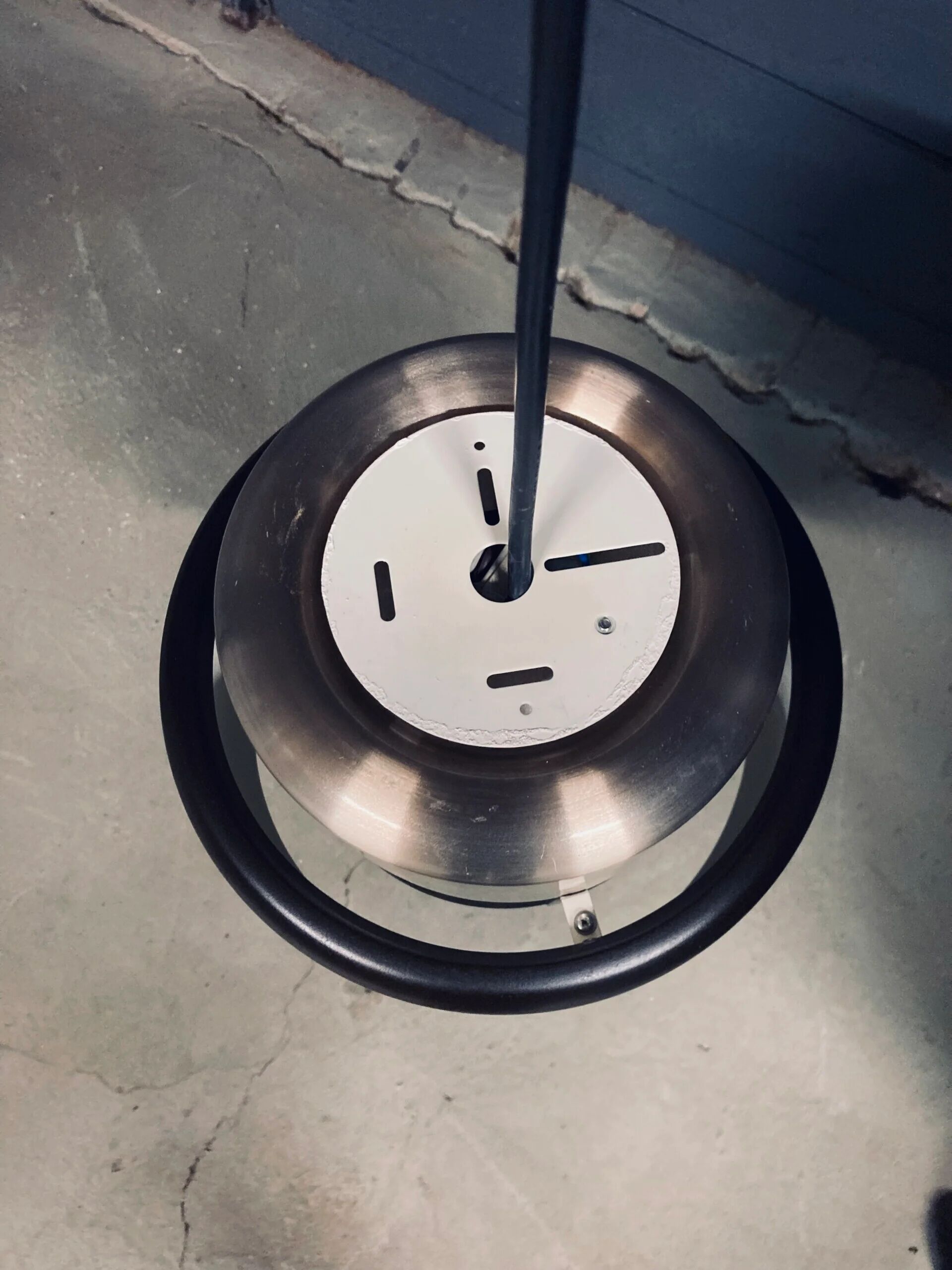 Vintage set Philips aluminium pendant lamps, 1970s/1980s, model LCG 201