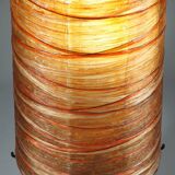 Large resin table lamp from the Accolay workshops, 70s