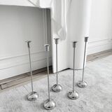 Set of 5 vintage ikea 1980s design candle holders