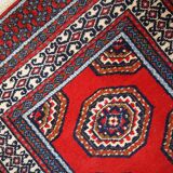 Tapis Vintage Indo-Mahal, Années 1970, Élégance et Artisanat