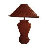 Rattan table lamp